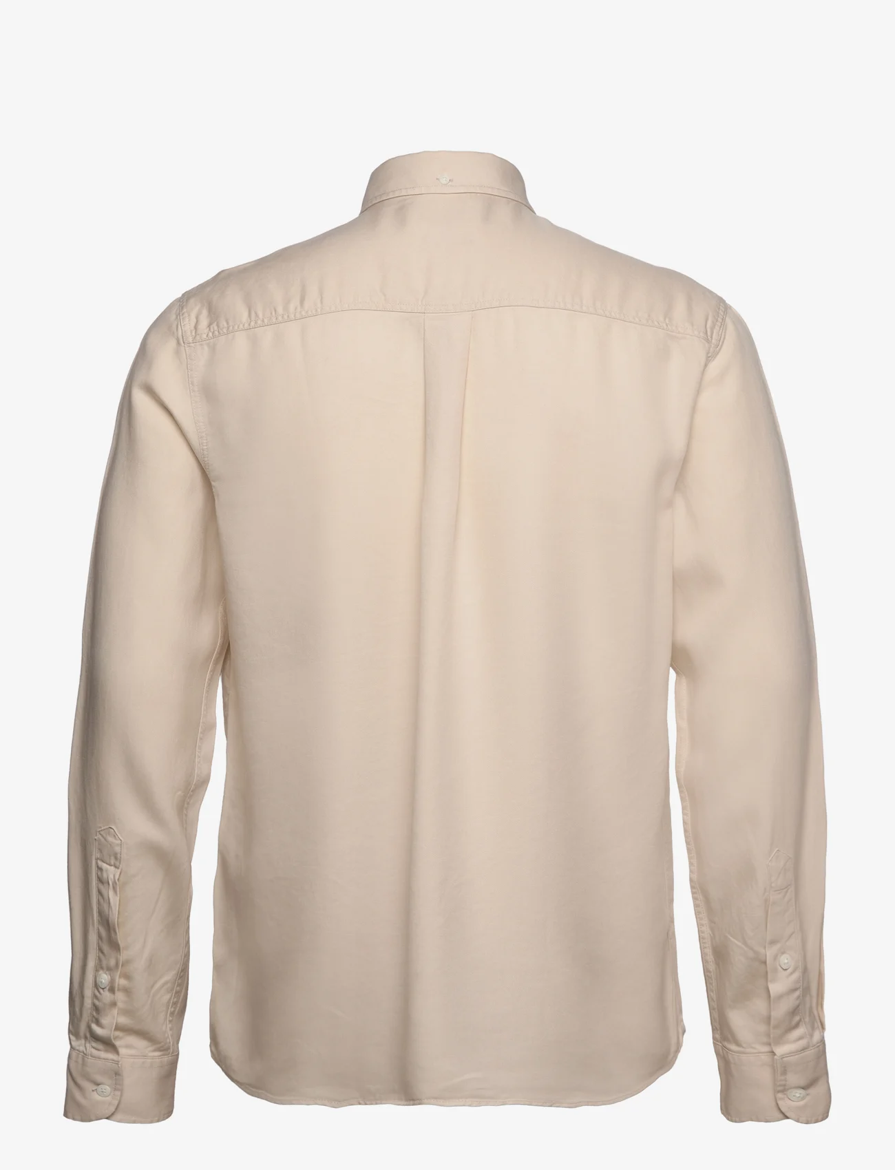 Lexington Clothing - Carl Lyocell Shirt - basic shirts - light beige - 1