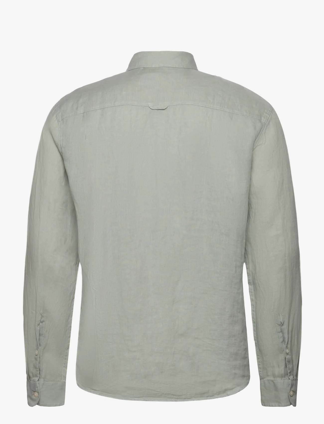 Lexington Clothing - Ryan Linen Shirt - hørskjorter - green - 1