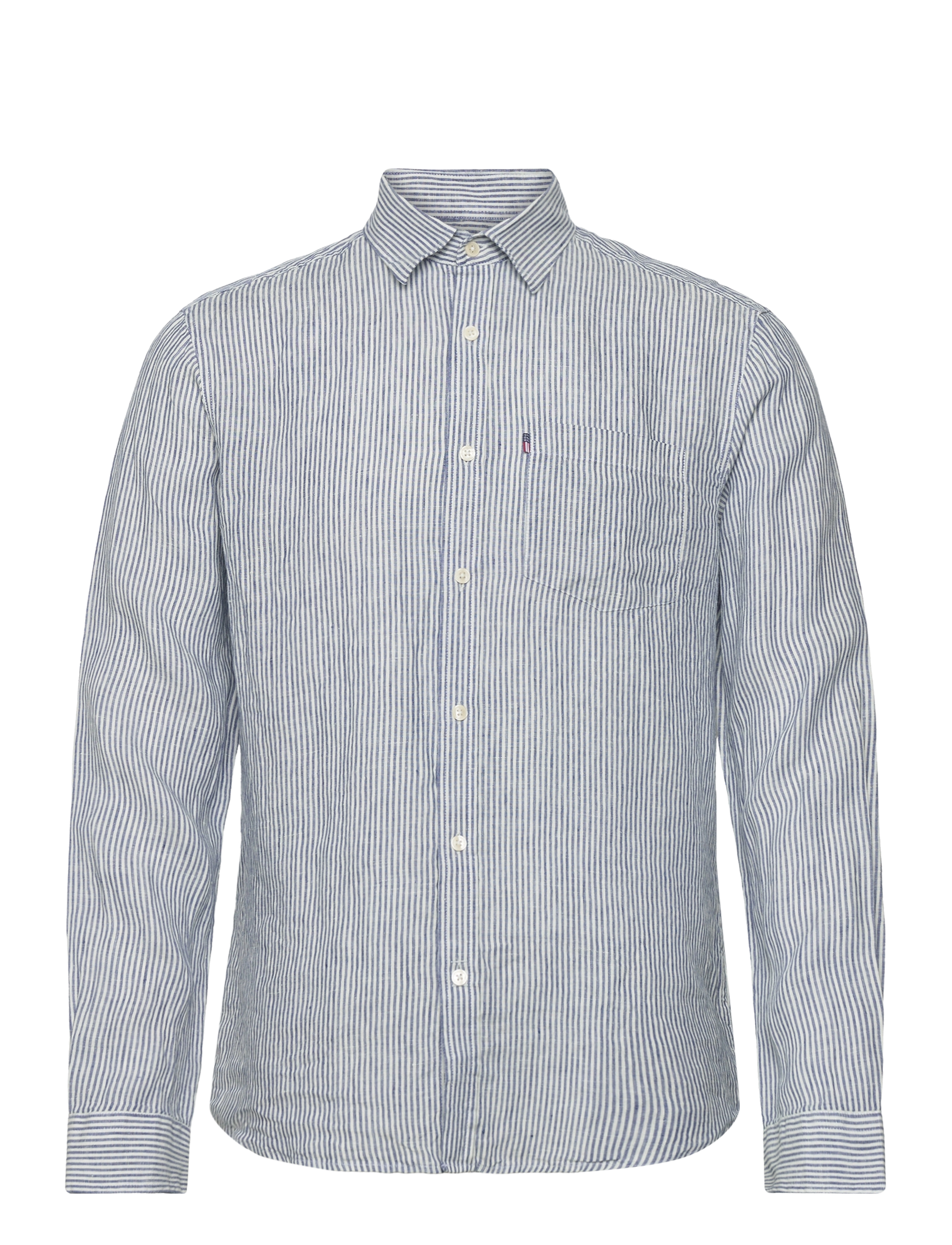 WHITE/BLUE STRIPE