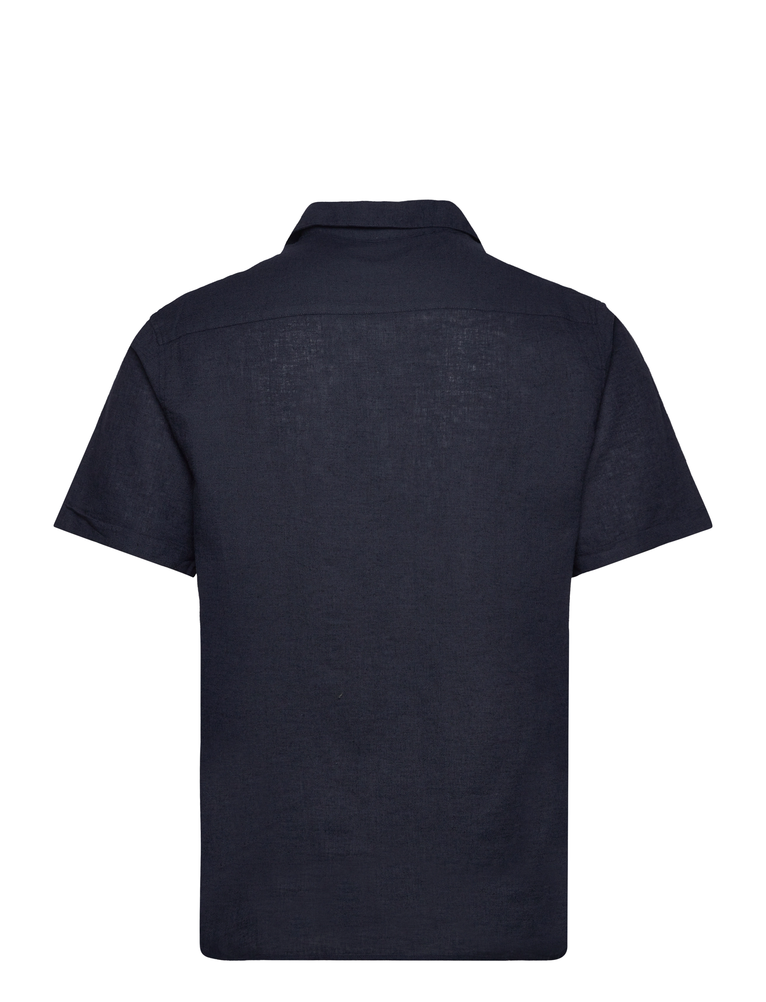 Lexington Clothing - Pablo Cotton Linen Blend Shirt - dark blue - 1