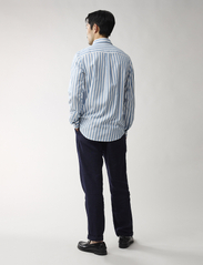 Lexington Clothing - Fred Striped Shirt - casual shirts - blue/white stripe - 3