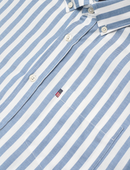 Lexington Clothing - Fred Striped Shirt - casual shirts - blue/white stripe - 6
