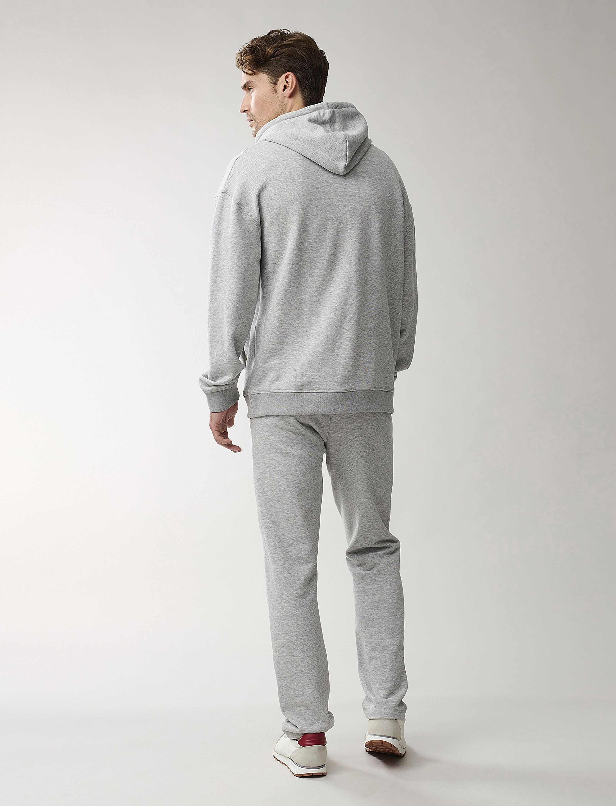 Lexington Clothing - Kevin Hood - light grey melange - 3