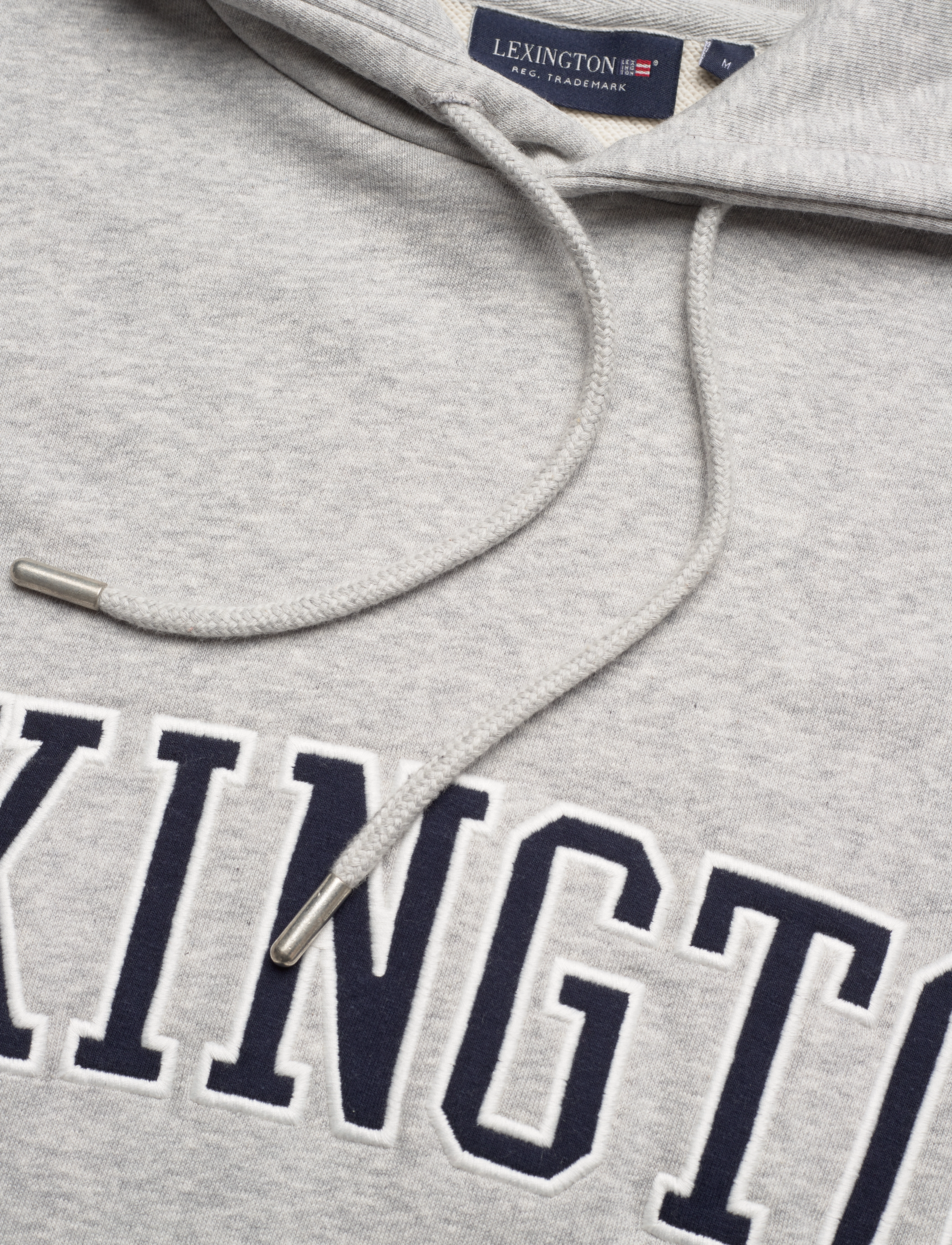 Lexington Clothing - Kevin Hood - light grey melange - 5