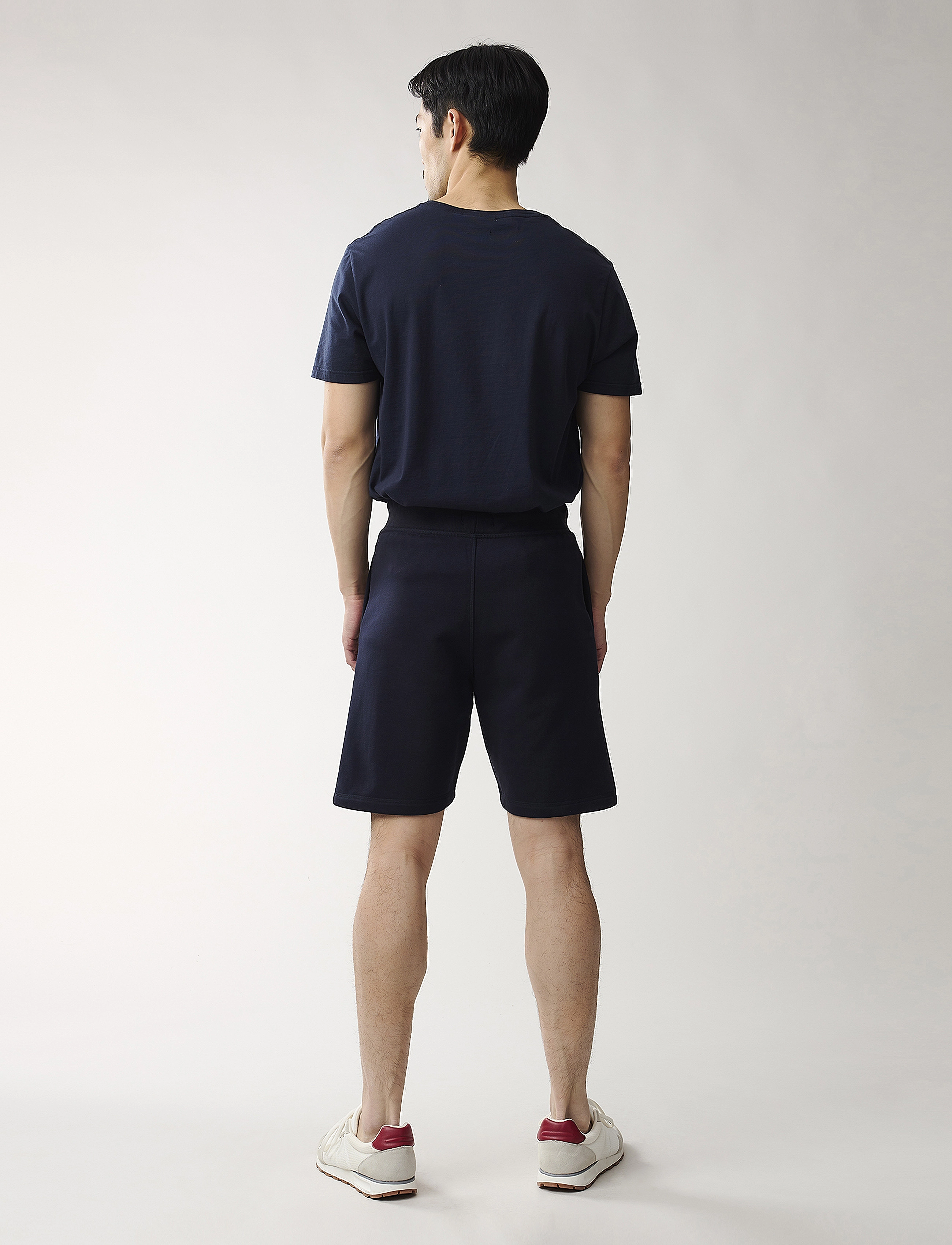 Lexington Clothing - James Jersey Short - dark blue - 3