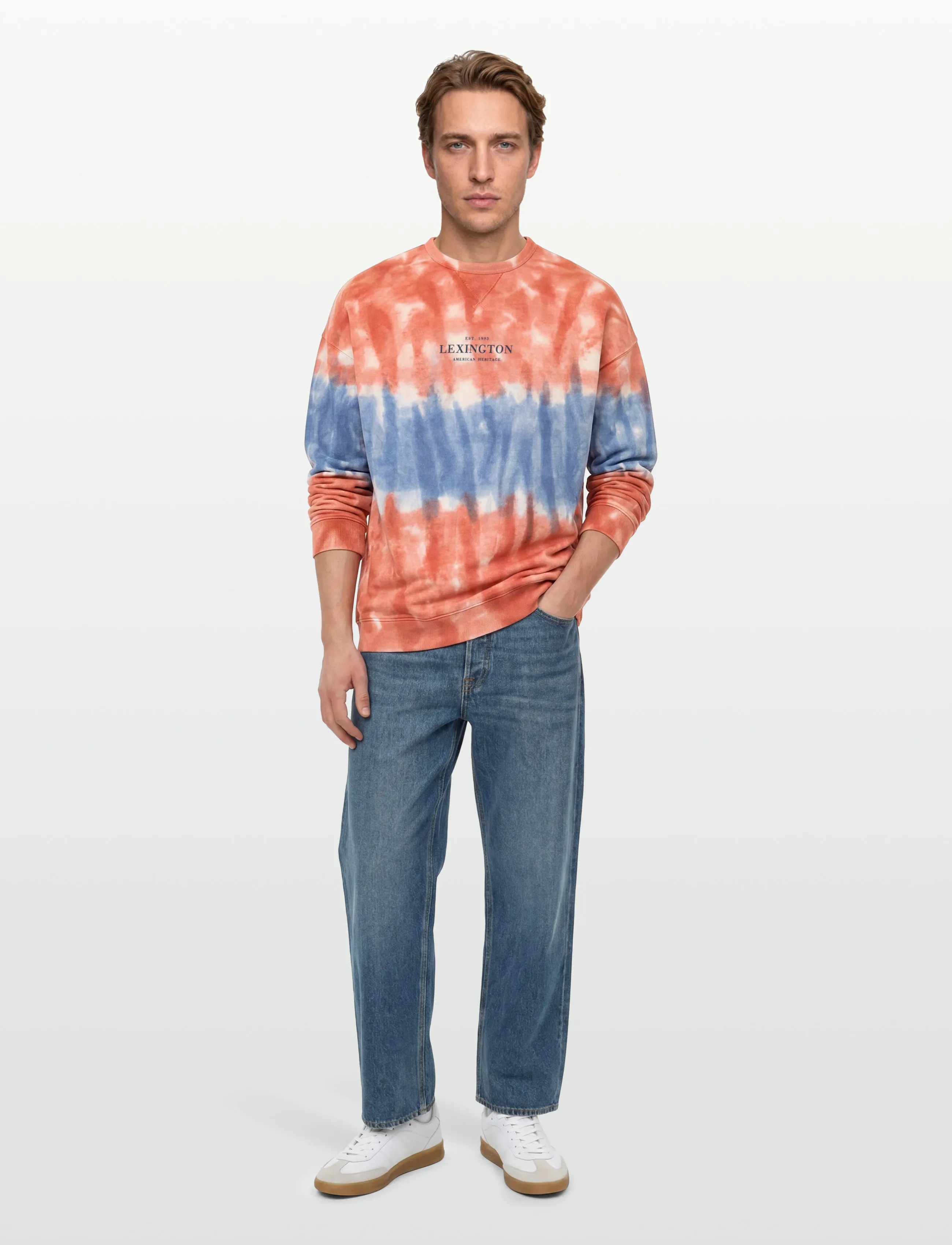 Lexington Clothing - Rodney Sweatshirt - sweatshirts - tie dye - 0