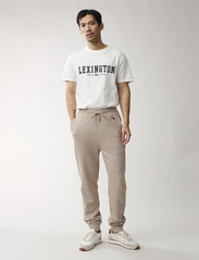 Lexington Clothing - Ivan Track Pants - spodnie dresowe - beige melange - 2