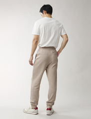 Lexington Clothing - Ivan Track Pants - sweatpants & joggingbukser - beige melange - 3
