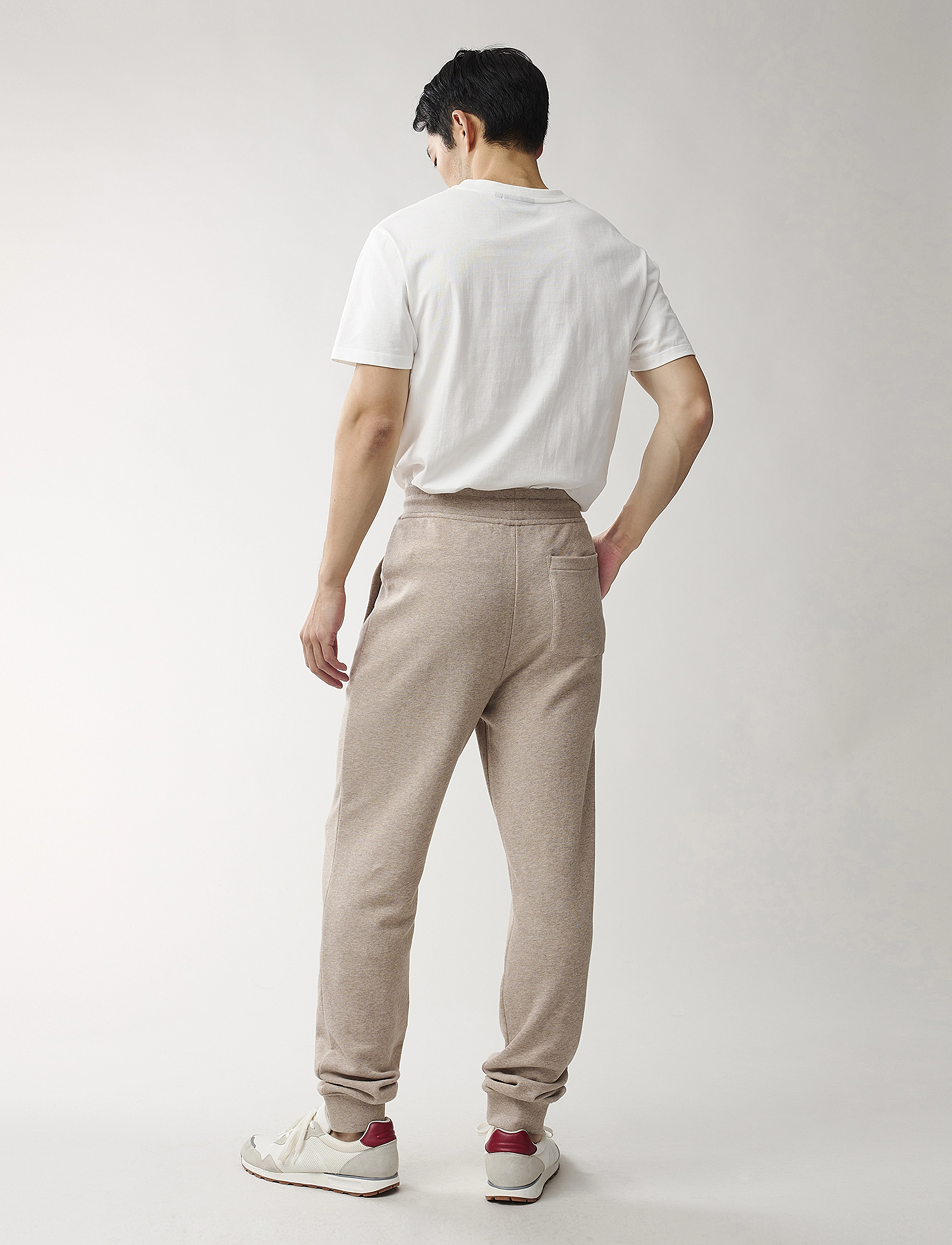 Lexington Clothing - Ivan Track Pants - beige melange - 3