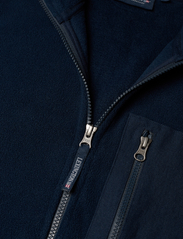 Lexington Clothing - Oliver Full Zip Fleece Cardigan - vesten - dark blue - 5