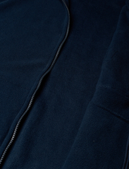 Lexington Clothing - Oliver Full Zip Fleece Cardigan - vahekihina kantavad jakid - dark blue - 7