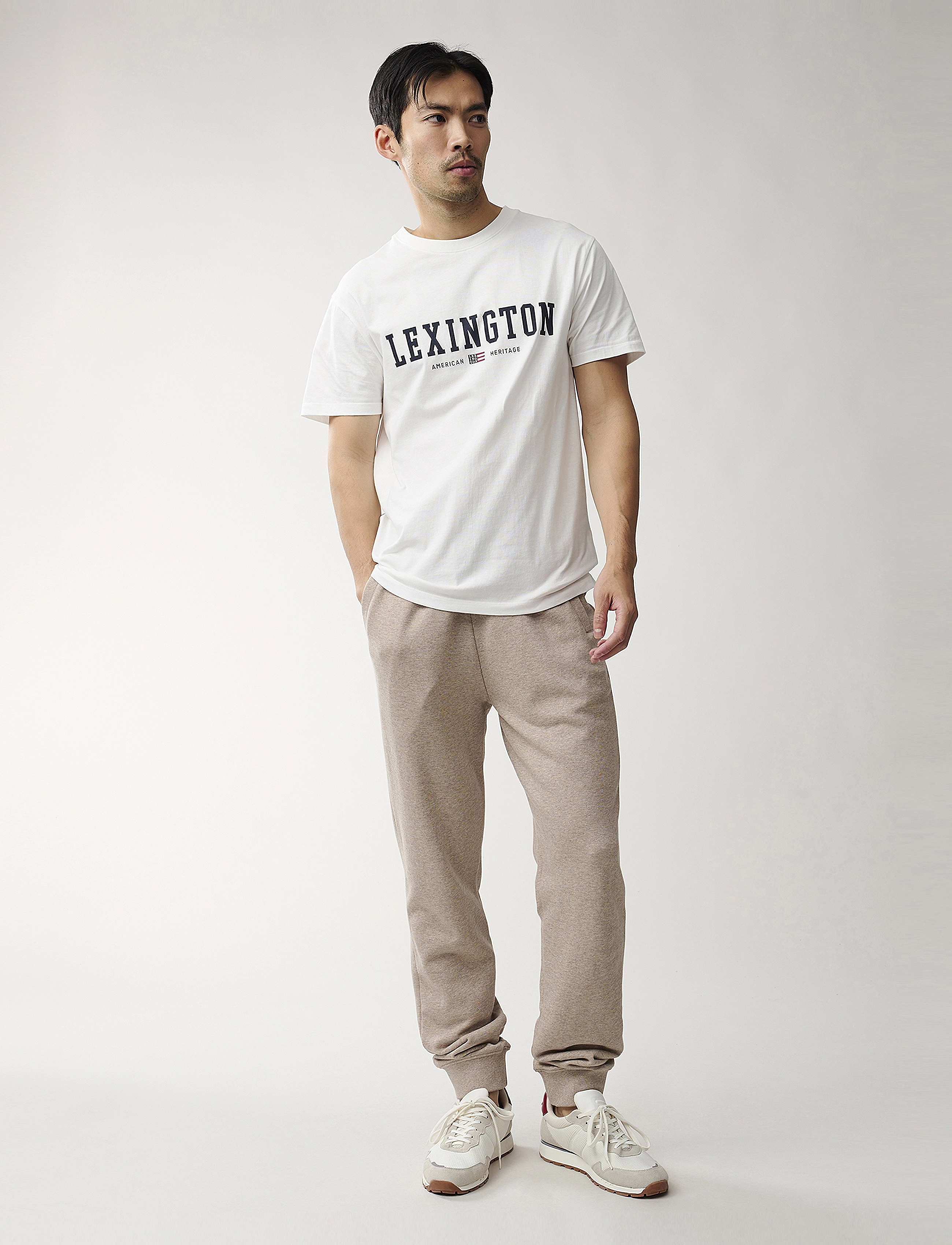 Lexington Clothing - Justin Organic Cotton Tee - white - 2