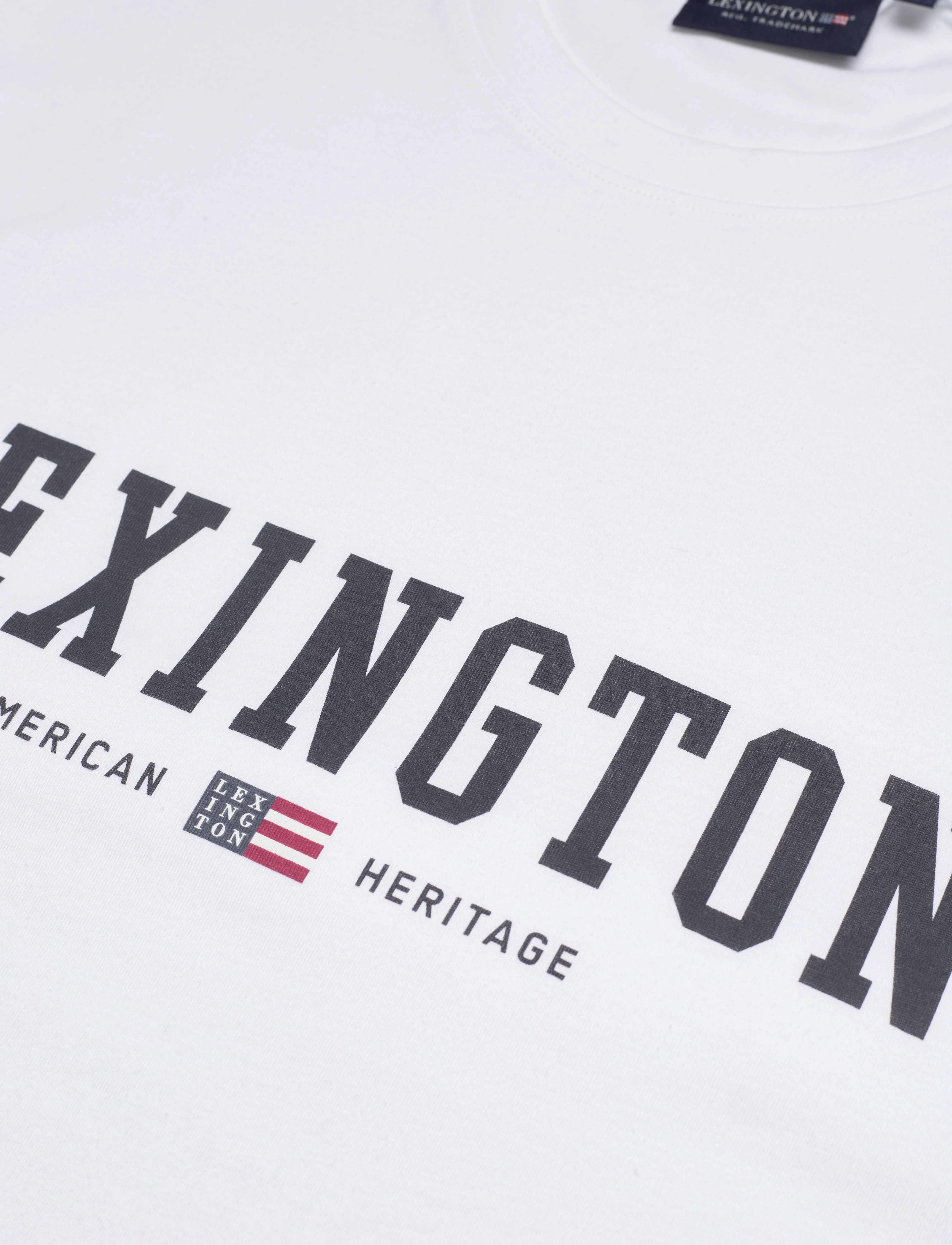 Lexington Clothing - Justin Organic Cotton Tee - white - 5