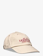 Lexington Clothing - Yeaton Cap - caps - light beige - 0
