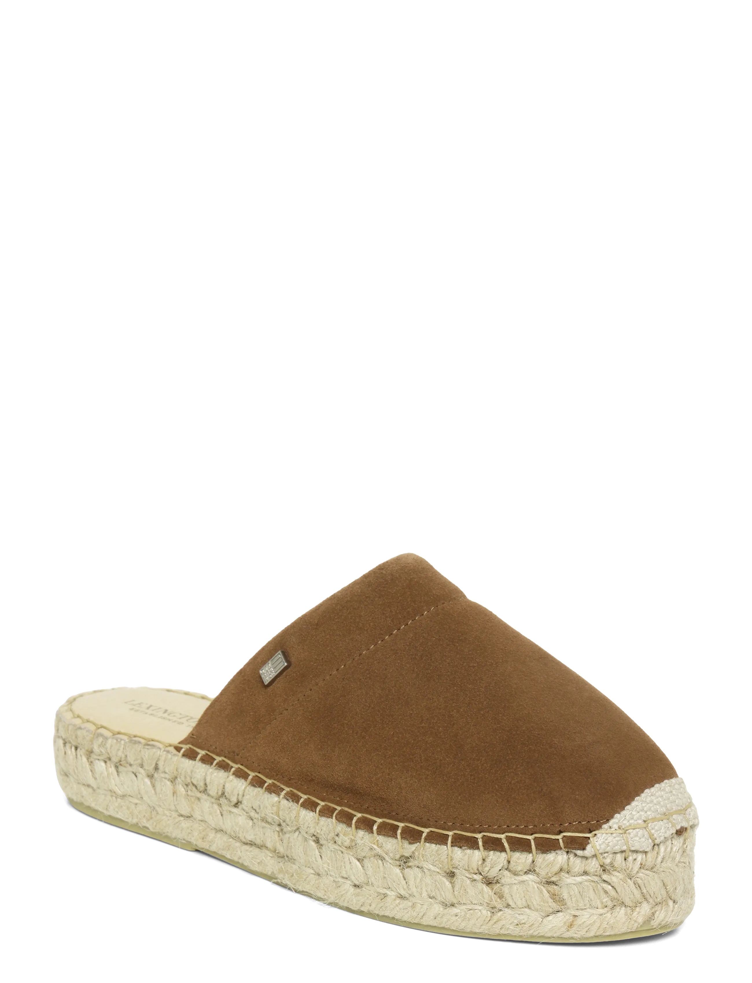 LEXINGTON CLOTHING Liverly Wildleder Slip-In Platform Sandalen Braun - 36 - Damen