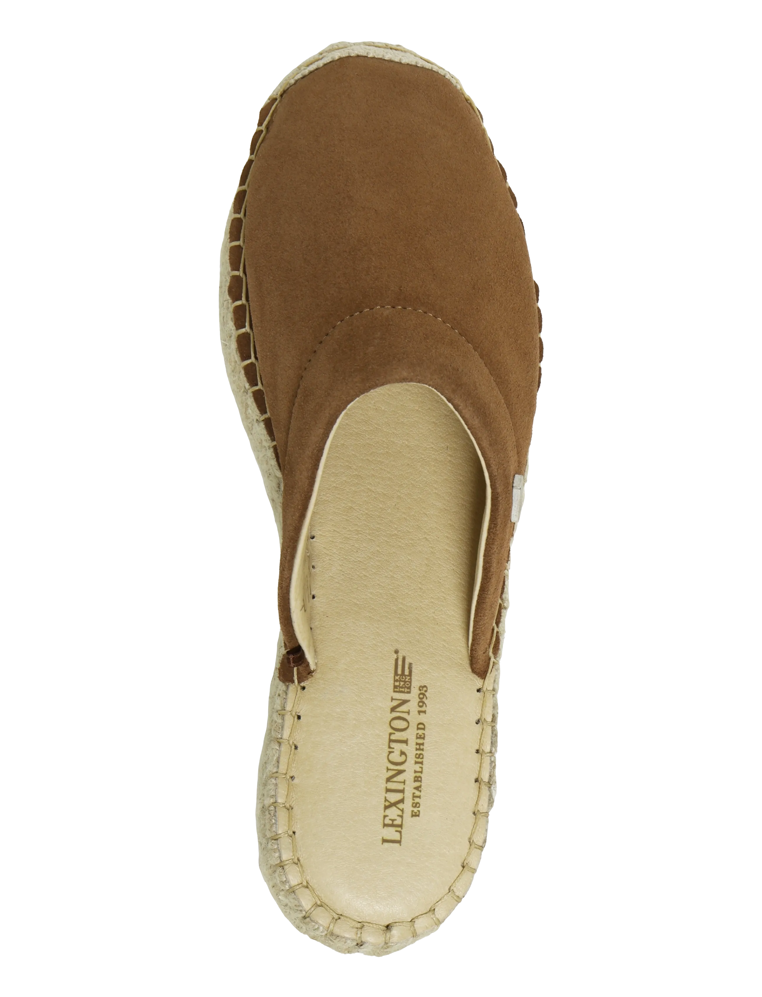 Lexington Clothing - Liverly Suede Slip-in Platform Sandals - flade mules - brown - 3