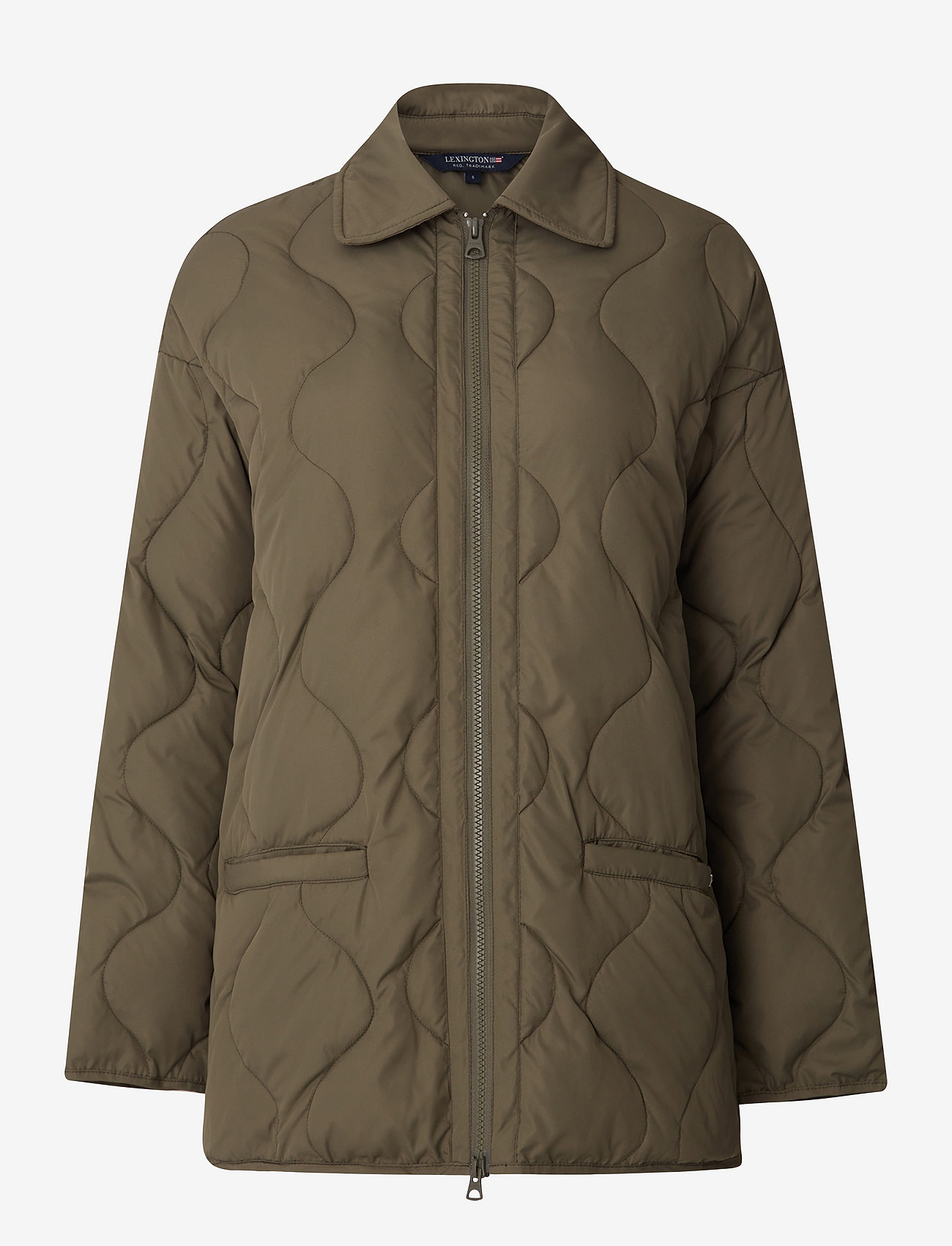 Lexington Clothing - Linn Quilted Jacket - spring jackets - green - 0