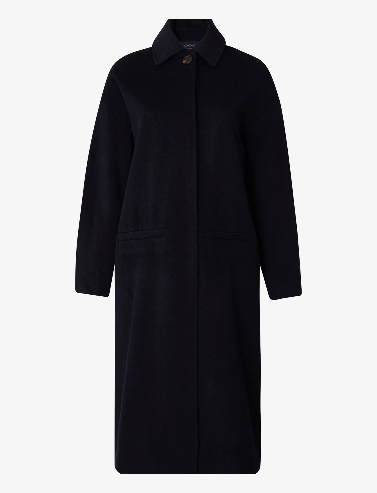 Lexington Clothing - Brynn Wool Blend Coat - dark blue - 0
