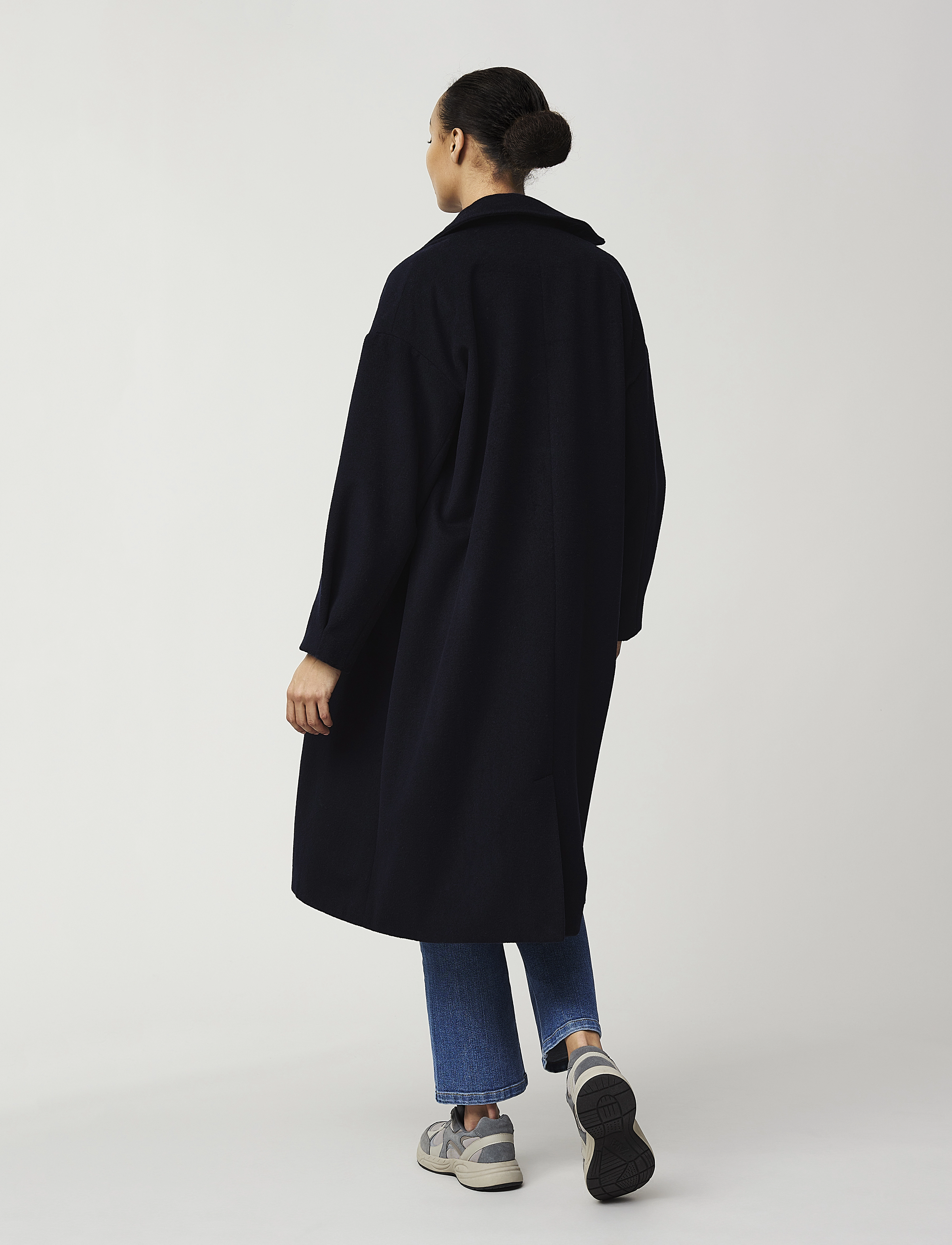 Lexington Clothing - Brynn Wool Blend Coat - dark blue - 2