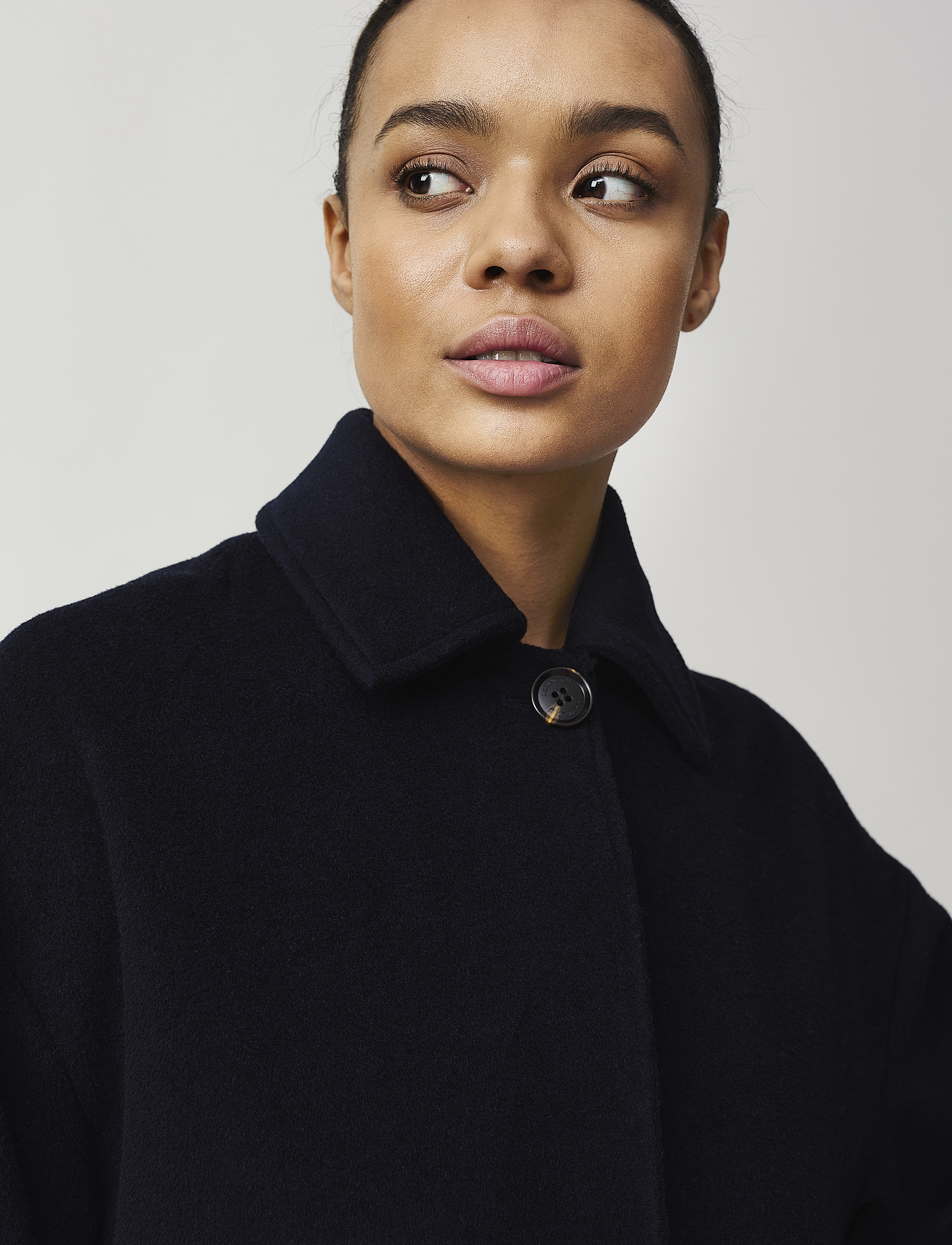 Lexington Clothing - Brynn Wool Blend Coat - dark blue - 3