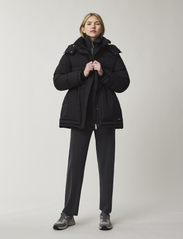 Lexington Clothing - Viveka Recycled Polyester Down Parka - parka coats - black - 1