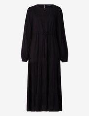 Therese Jacquard Dress - BLACK