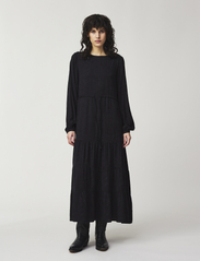 Lexington Clothing - Therese Jacquard Dress - maksikleidid - black - 1