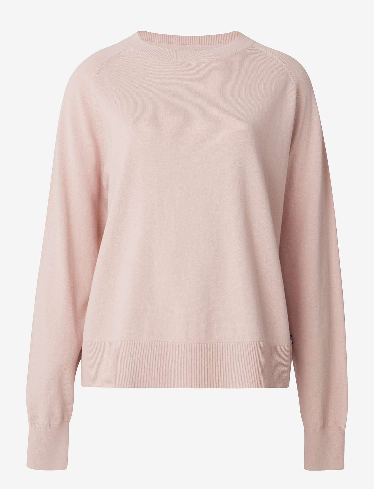 Lexington Clothing - Freya Cotton/Cashmere Sweater - jumpers - pink melange - 0