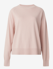 Freya Cotton/Cashmere Sweater - PINK MELANGE