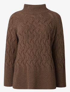 Elisabeth Recycled Wool Mock Neck Sweater, Lexington Clothing