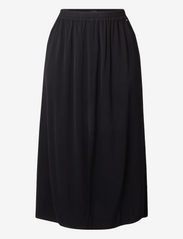 Lexington Clothing - Savannah Viscose Skirt - midiseelikud - black - 0