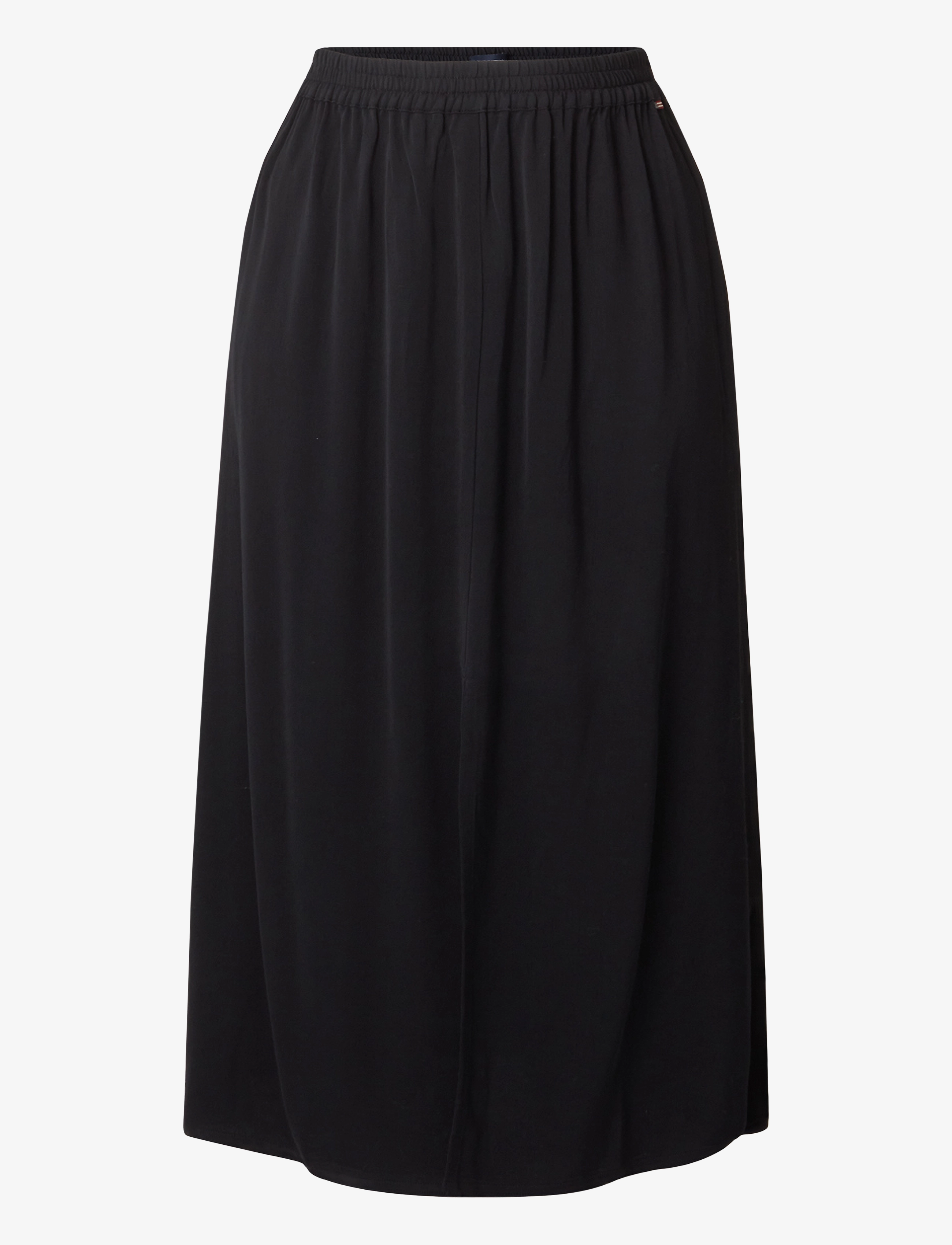 Lexington Clothing Savannah Viscose Skirt - Tøj - BLACK / black