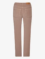 Lexington Clothing - Natalia High-Rise Straight-Leg Corduroy Pants - tiesaus kirpimo kelnės - light brown - 1