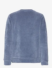 Lexington Clothing - Martha Organic Cotton Velour Sweatshirt - dressipluusid ja kapuutsiga dressipluusid - medium blue - 1