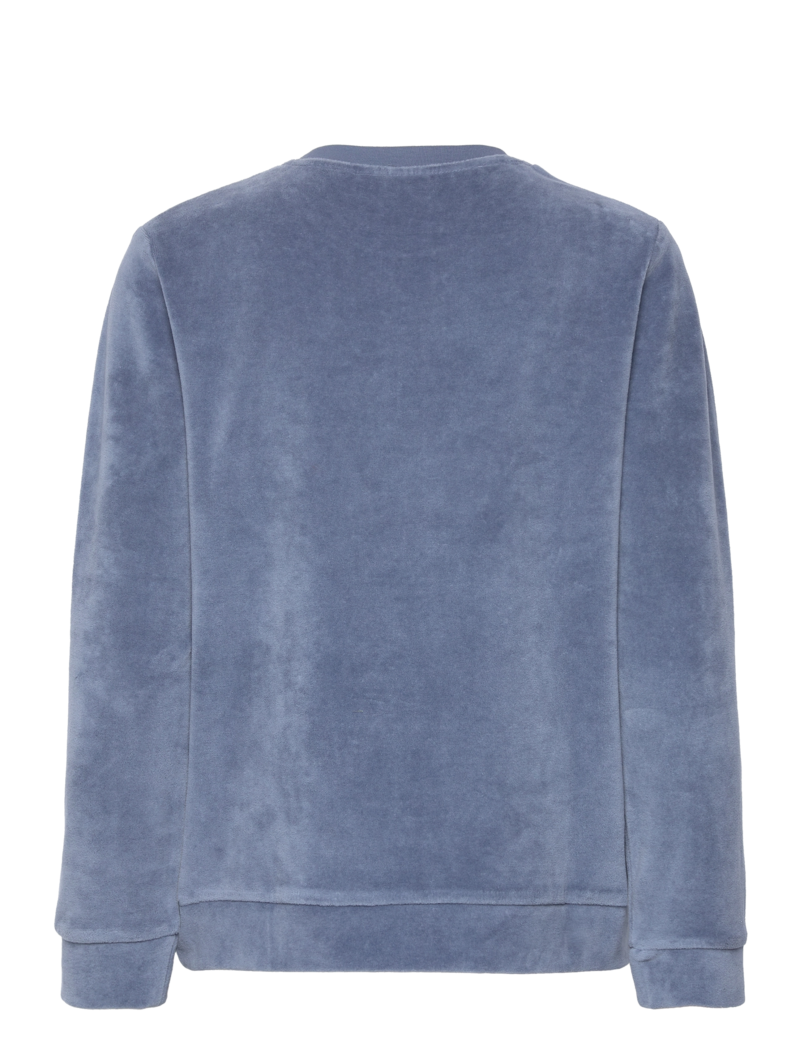 Lexington Clothing - Martha Organic Cotton Velour Sweatshirt - medium blue - 1