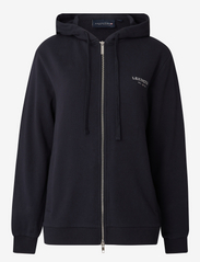 Lexington Clothing - Chloe Zip Hood - hoodies - dark blue - 0