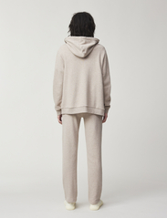 Lexington Clothing - Chloe Zip Hood - hoodies - light brown melange - 2