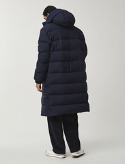 Lexington Clothing - Bruce Down Long Jacket - winter jackets - dark blue - 2