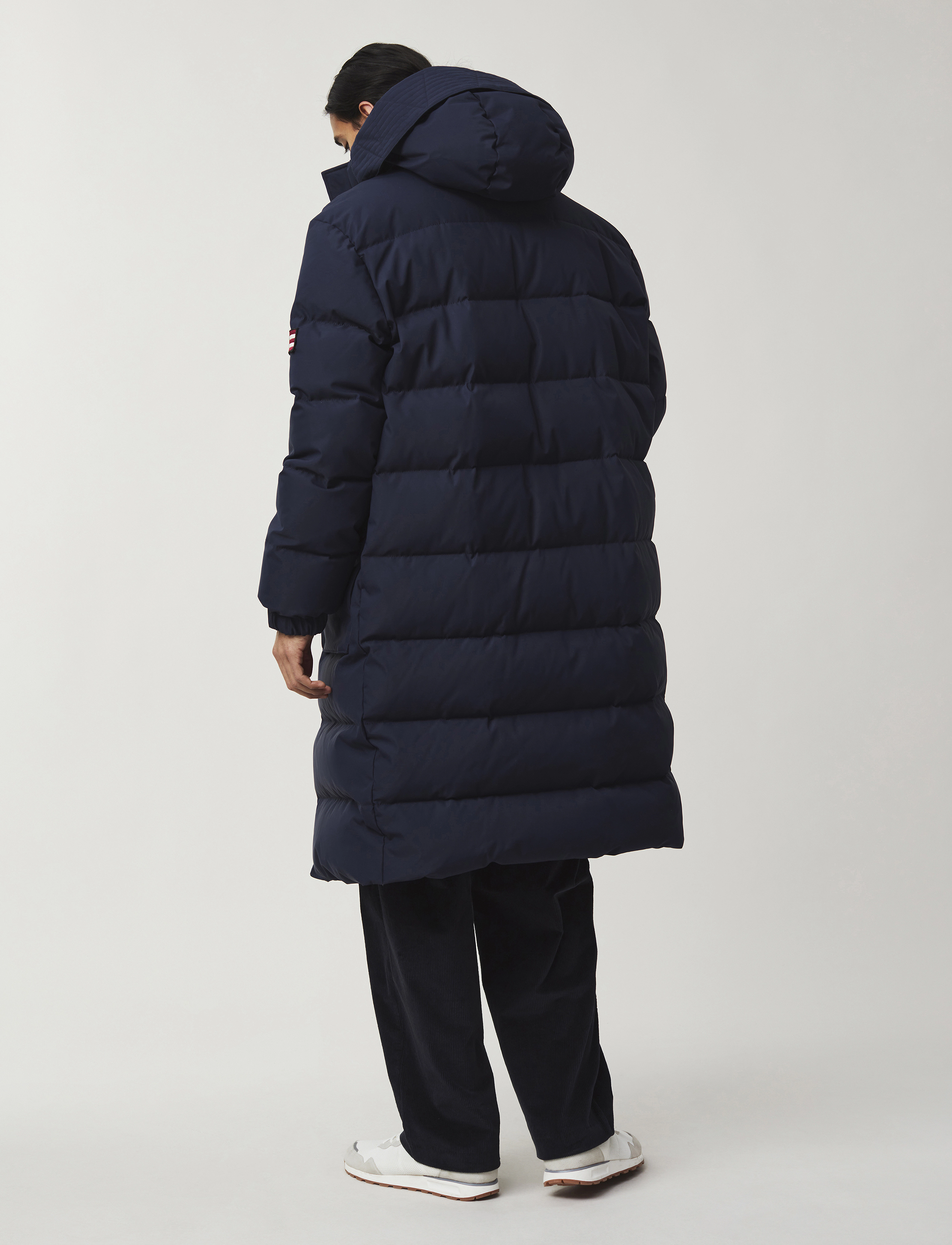 Lexington Clothing - Bruce Down Long Jacket - dark blue - 2