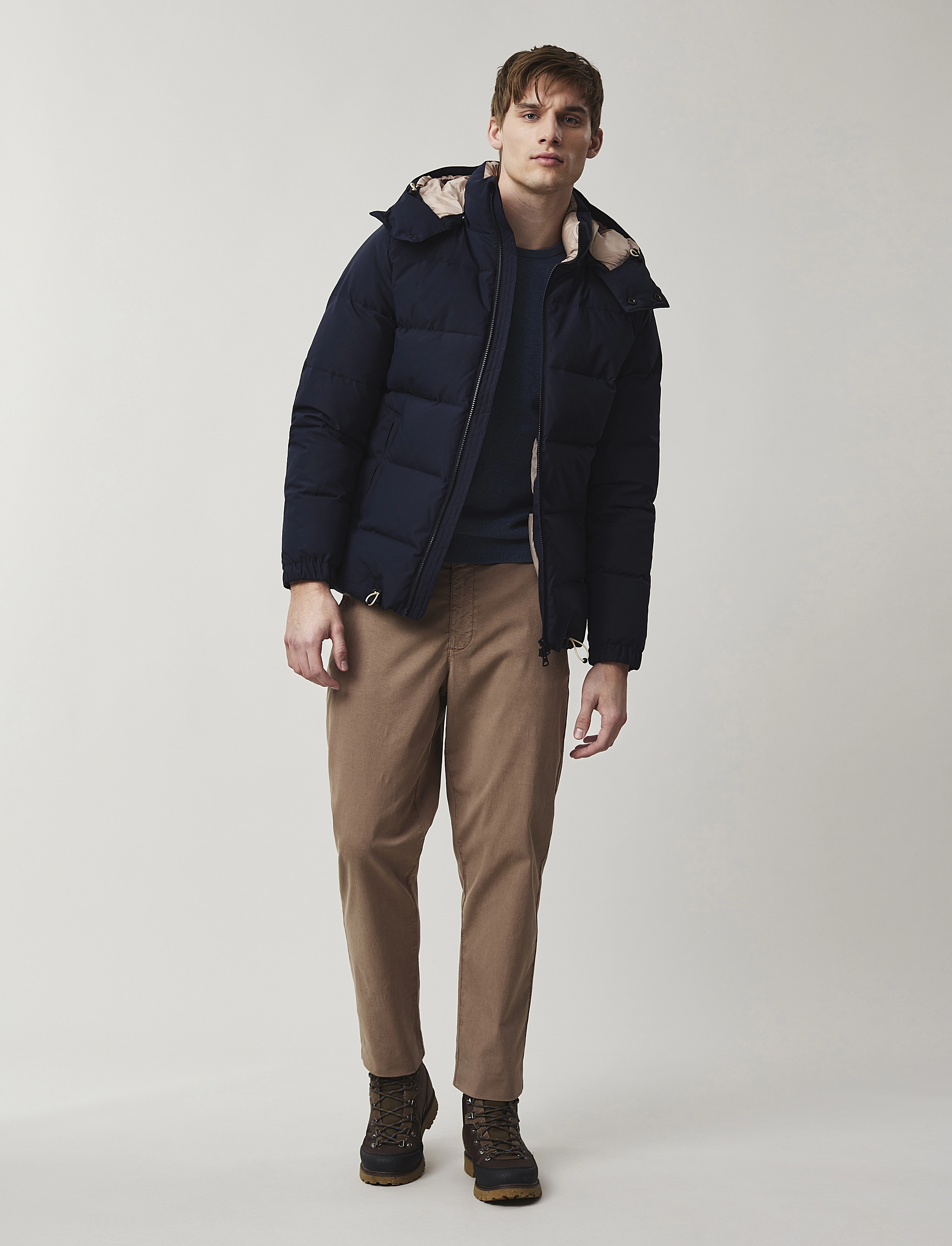 Lexington Clothing - Ben Down Puffer Jacket - dark blue - 2