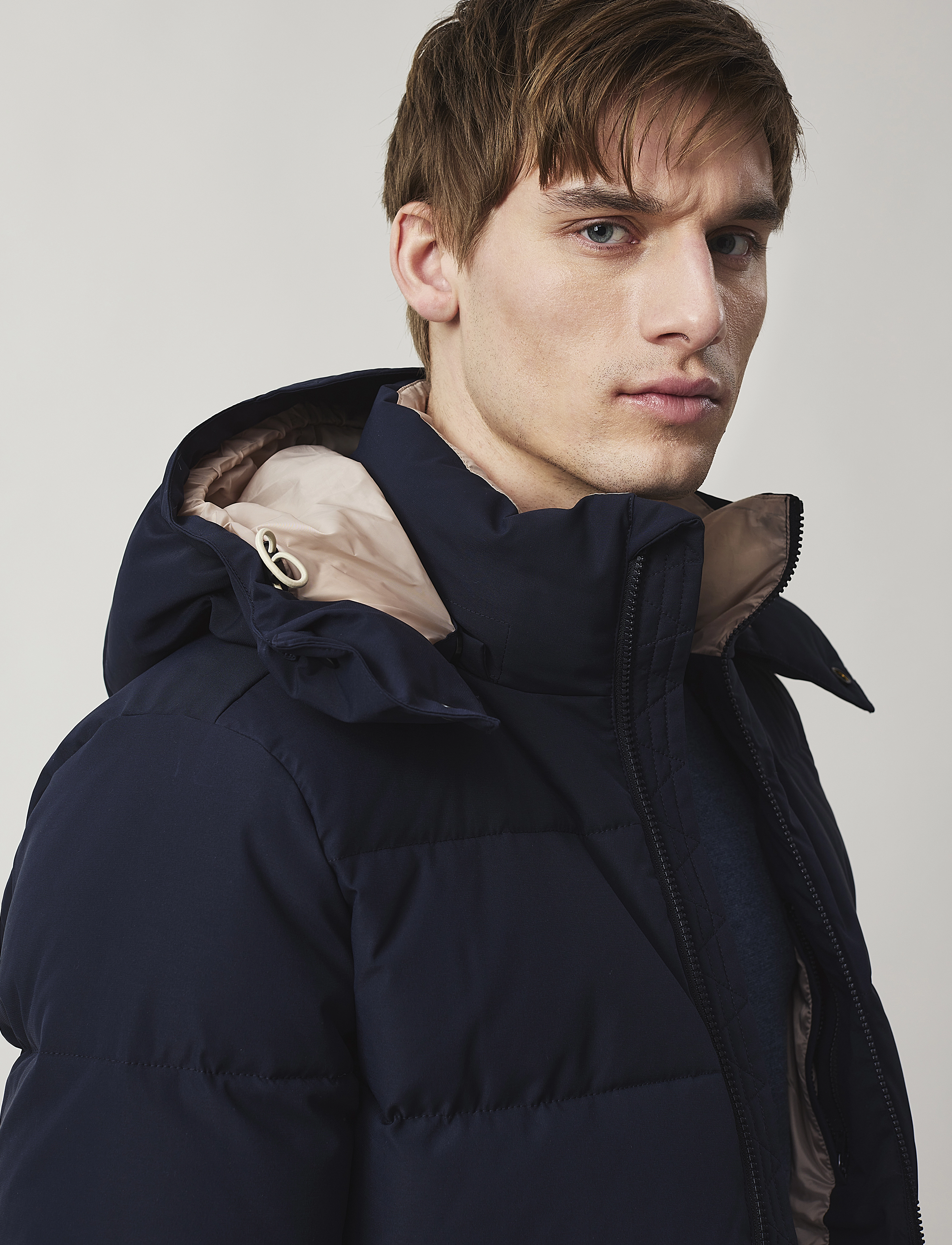 Lexington Clothing - Ben Down Puffer Jacket - dark blue - 4