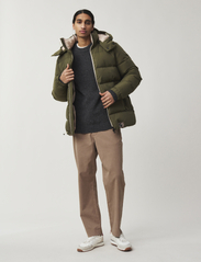 Lexington Clothing - Ben Down Puffer Jacket - winter jackets - green - 1