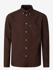 Lexington Clothing - Casual Oxford B.D Shirt - oxford shirts - brown - 0
