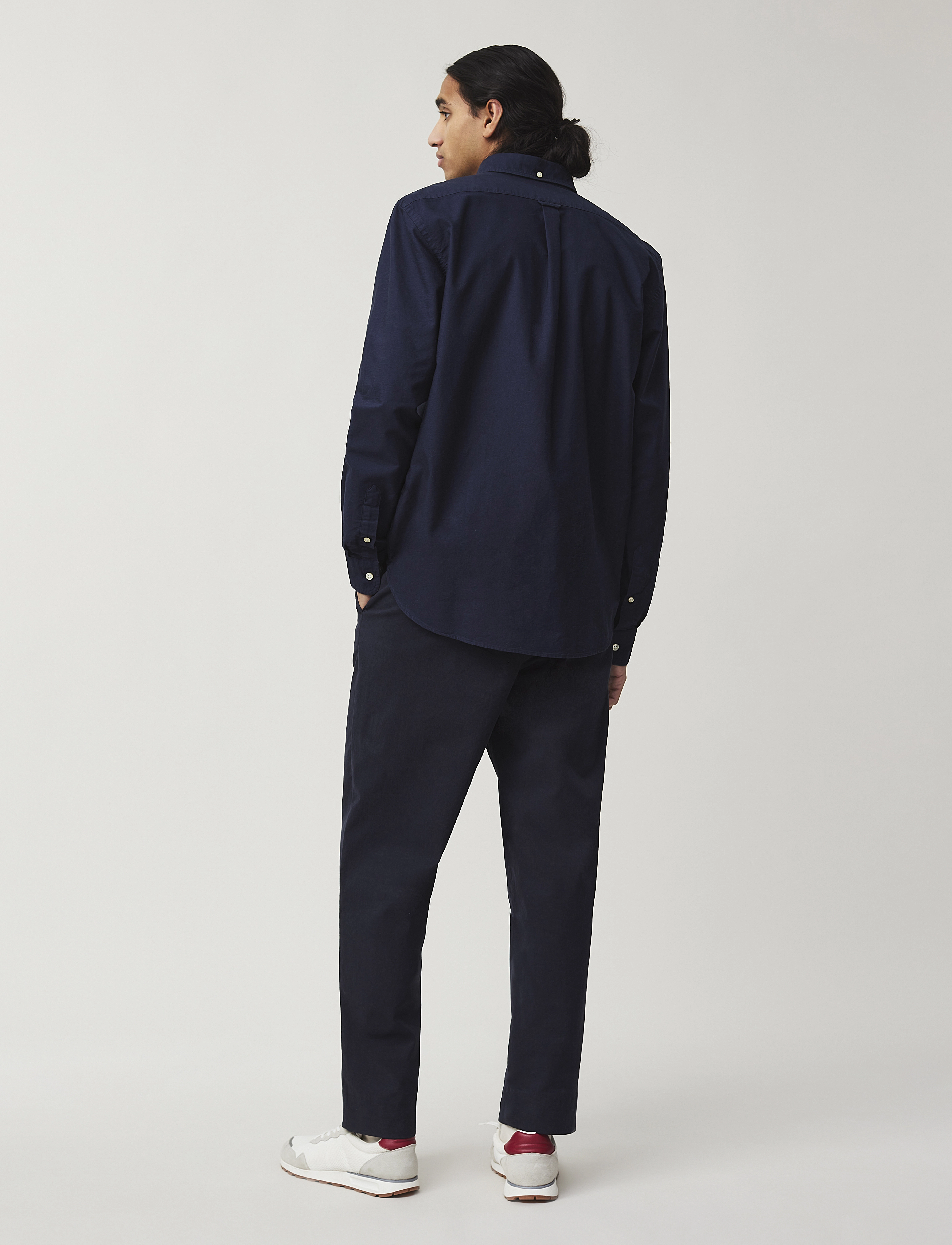 Lexington Clothing - Casual Oxford B.D Shirt - dark blue - 2