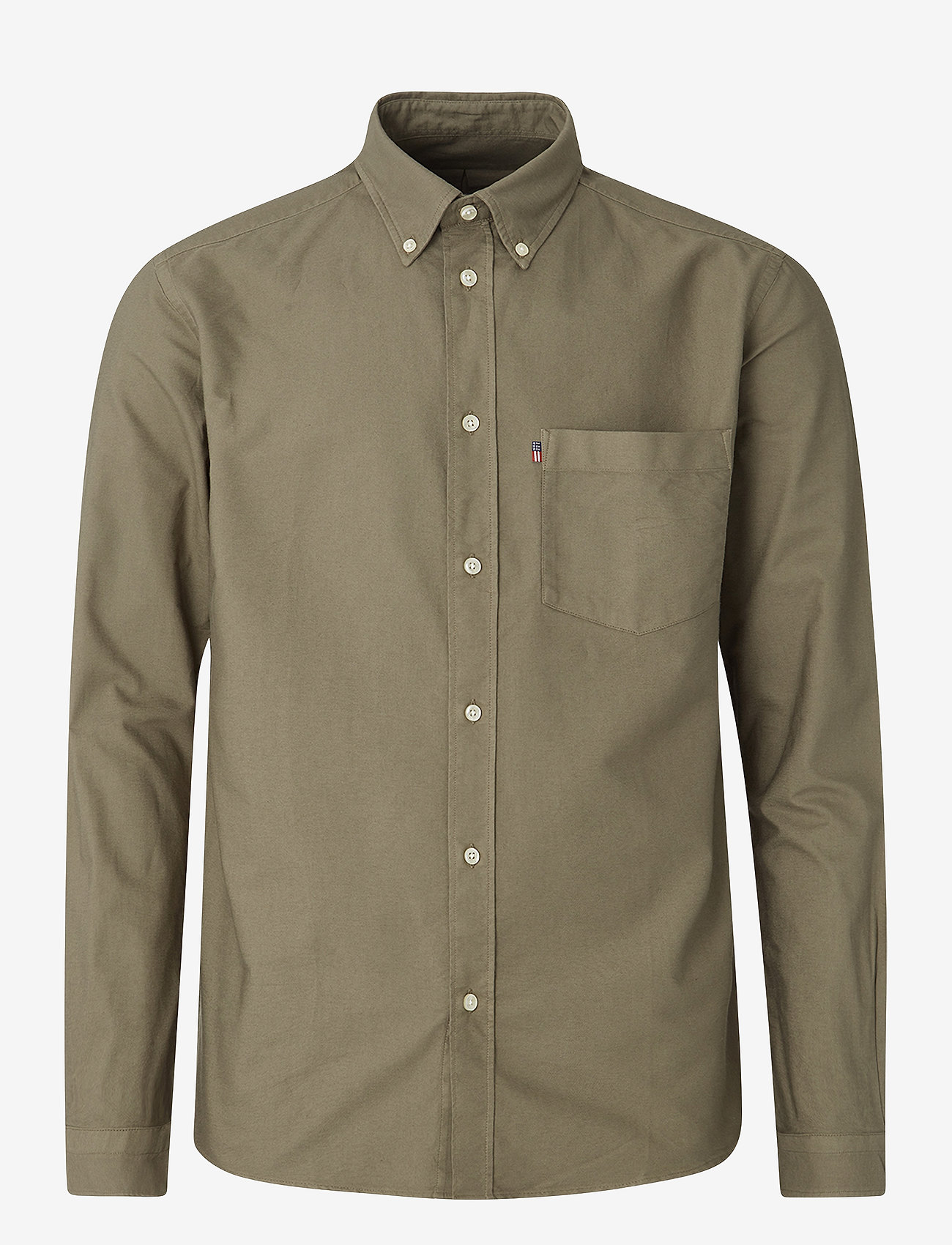 Lexington Clothing - Casual Oxford B.D Shirt - oxford shirts - green - 0