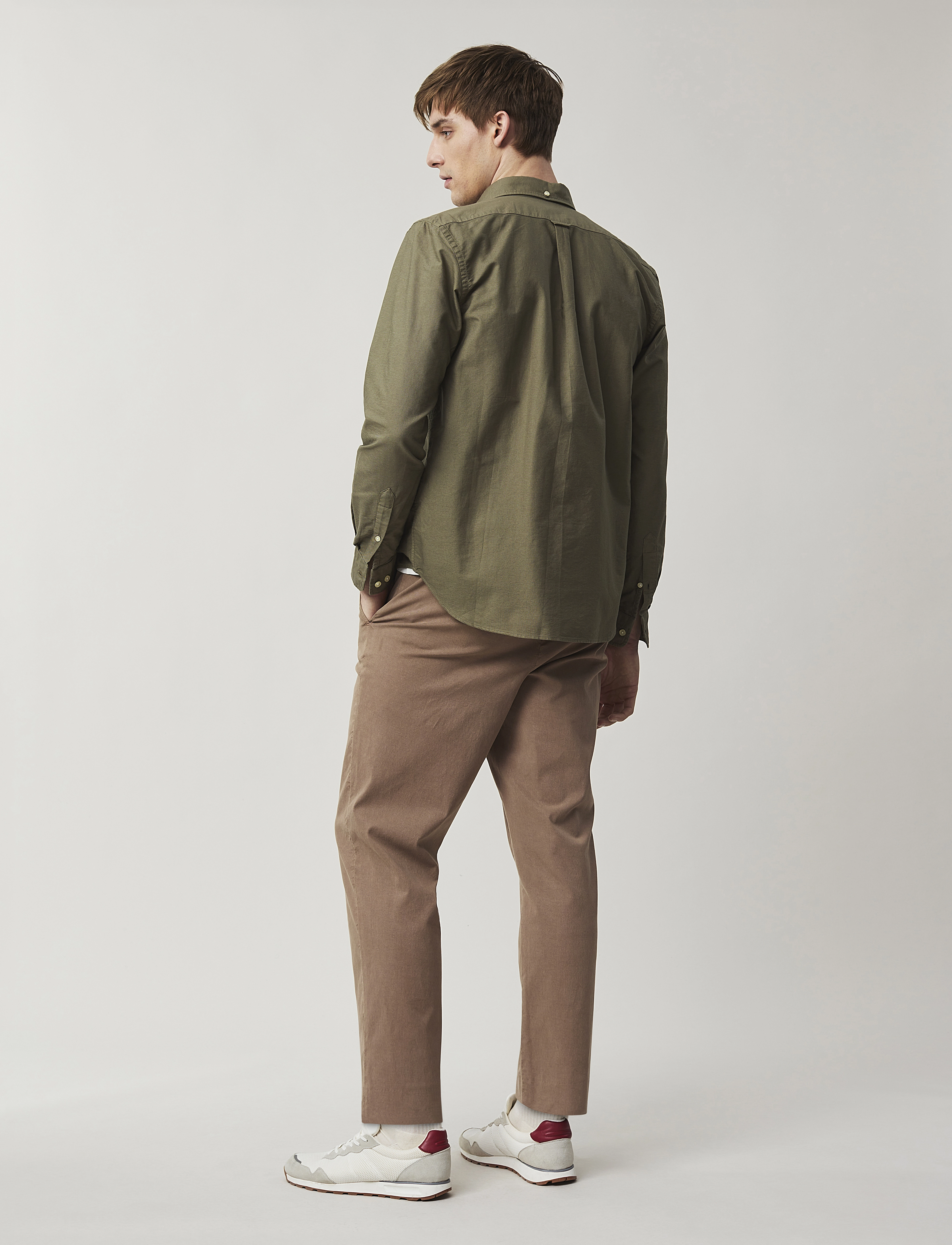 Lexington Clothing - Casual Oxford B.D Shirt - green - 2