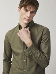 Lexington Clothing - Casual Oxford B.D Shirt - oxfordi särgid - green - 3