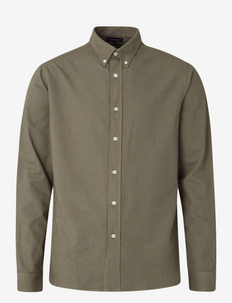 Classic Flannel B.D Shirt, Lexington Clothing
