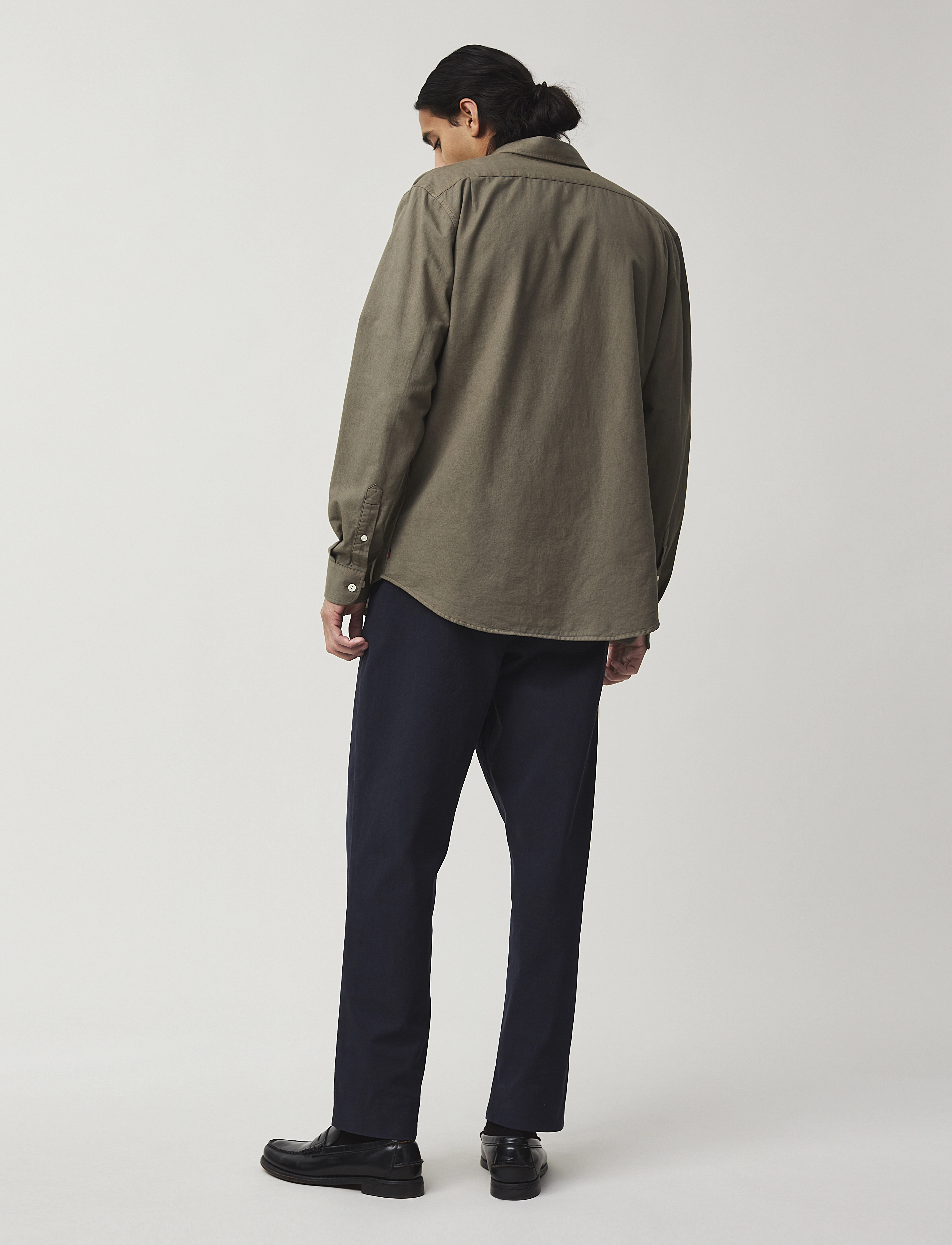 Lexington Clothing - Classic Flannel B.D Shirt - green - 2