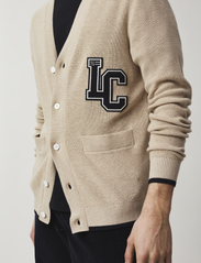 Lexington Clothing - Logan Cardigan - koftor - beige melange - 3